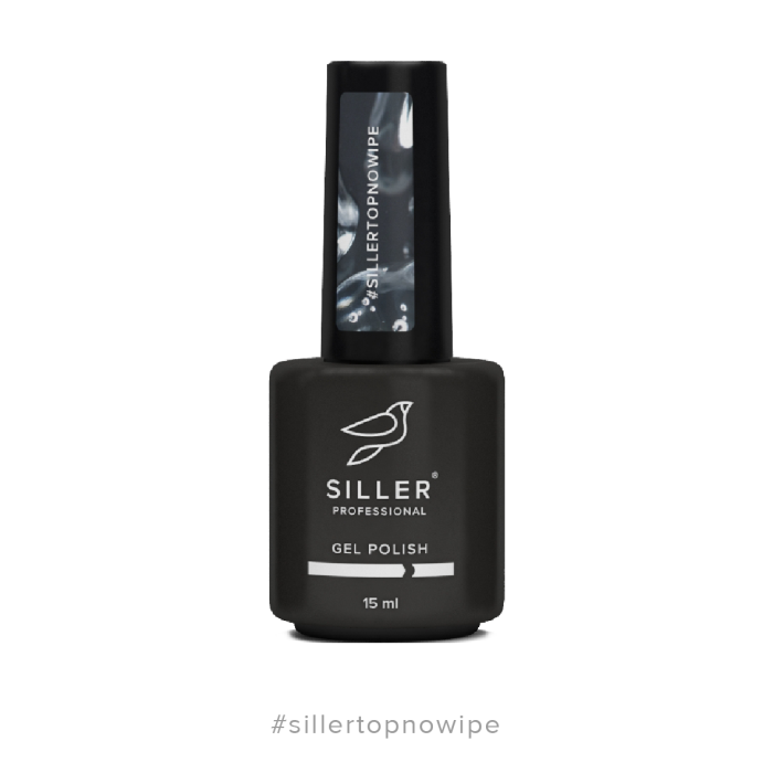 Siller Top No Wipe Топ прозорий 15ml