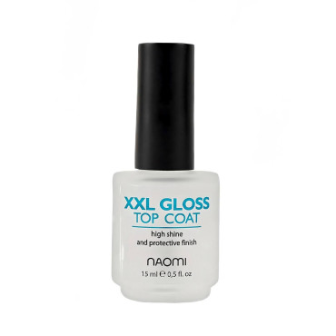 Naomi Top XXL Gloss Топ прозорий з UV фільтром 15ml