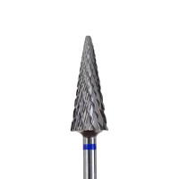 Твердосплавна фреза Конус 060 синій гострий 607102ML для лівші