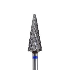 Твердосплавная фреза Конус 060 синий ёлочка 607102ML для левшей
