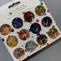 Жата фольга в наборі кольрова 12 шт Starlet