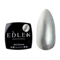 Edlen Metal Gel #1 Лак-краска для дизайна серебряная 5ml