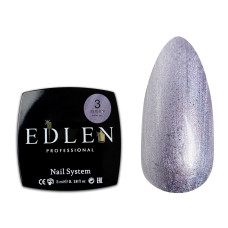 Edlen Metal Gel #3 Лак-фарба для дизайнів срібно-бузкова 5ml
