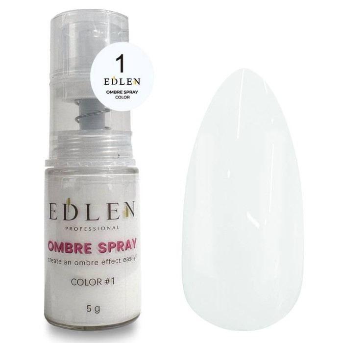 Edlen Ombre Spray Color #1 Пудра для ефекта омбре 5g