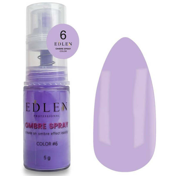 Edlen Ombre Spray Neon #6 Пудра для эффекта омбре 5g