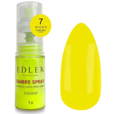 Edlen Ombre Spray Neon #7 Пудра для ефекта омбре 5g