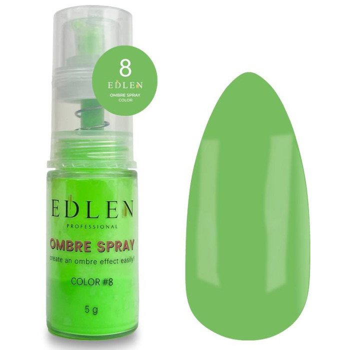 Edlen Ombre Spray Neon #8 Пудра для эффекта омбре 5g