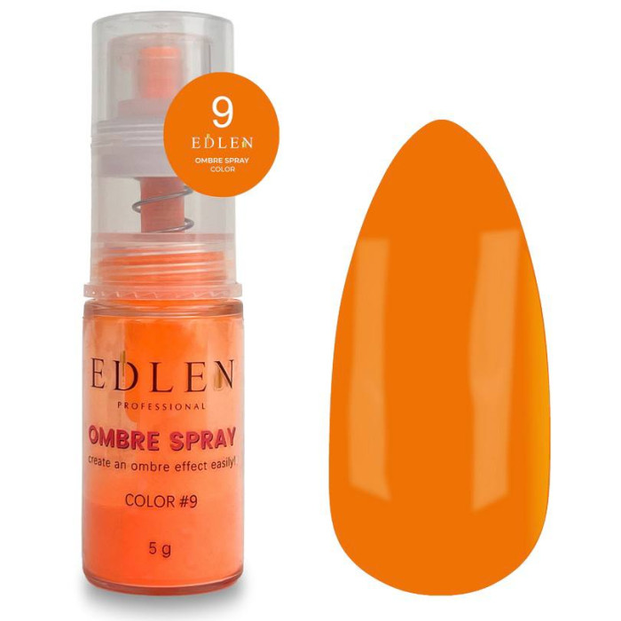 Edlen Ombre Spray Neon #9 Пудра для ефекта омбре 5g