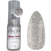 Edlen Ombre Spray Flash #1 Пудра для эффекта омбре светоотражающая 7.5g