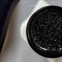 Saga Platinum Paint #01 Гель-краска с поталью 5ml