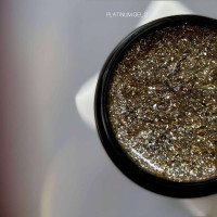 Saga Platinum Paint #02 Гель-краска с поталью 5ml