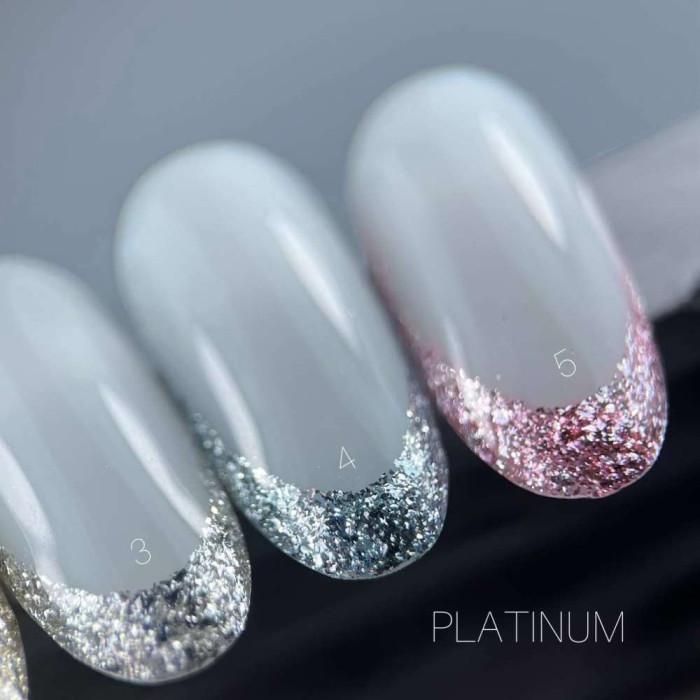 Saga Platinum Paint #04 Гель-краска с поталью 5ml