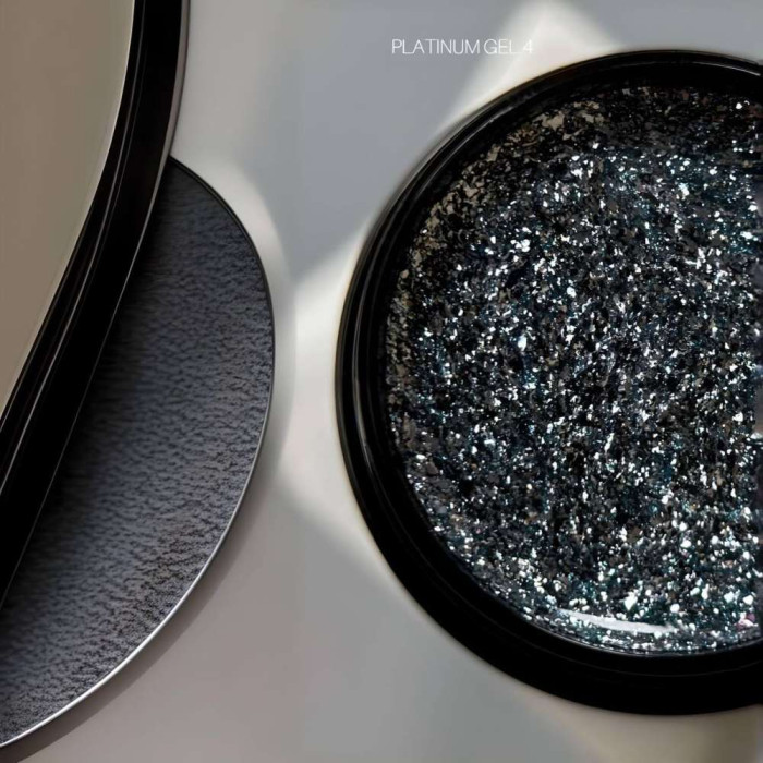 Saga Platinum Paint #04 Гель-краска с поталью 5ml