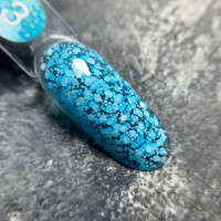 Luna Bubble Gel Гель з білим глітером #03 5ml