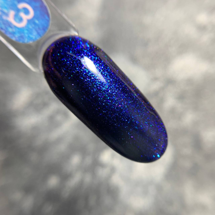 Luna Rainbow Gel #3 5ml Гель гліттер з блискітками хамелеон