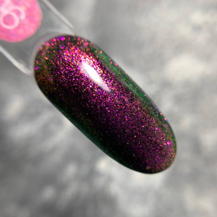 Luna Rainbow Gel #6 5ml Гель гліттер з блискітками хамелеон