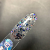 Luna Unicorn Gel #06 Гель с разноцветными фигурами 5ml