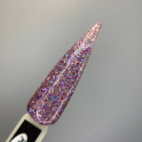 Saga Foil Gel #1 Гель глиттер с поталью 8ml