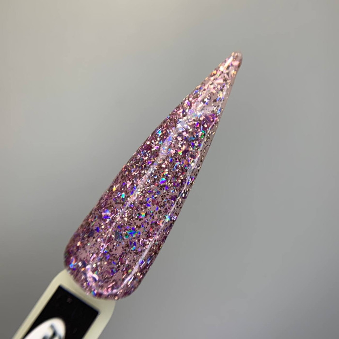 Saga Foil Gel #1 Гель гліттер з поталлю 8ml