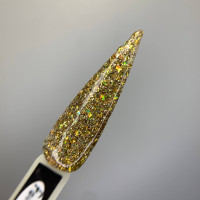 Saga Foil Gel #3 Гель гліттер з поталлю 8ml