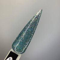 Saga Glitter Opal #1 Гель гліттер з кольоровими блискітками 8ml