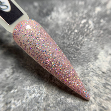 Saga Glitter Opal #4 Гель гліттер з кольоровими блискітками 8ml