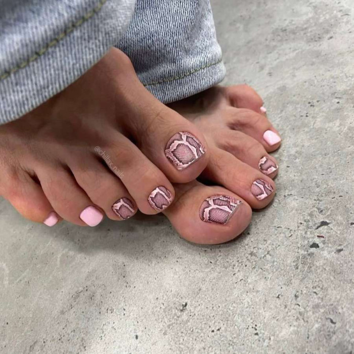 Пленка Sova decor для педикюра #027