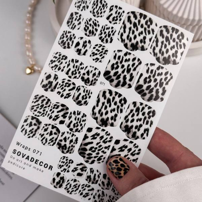 Пленка Sova decor для педикюра #071