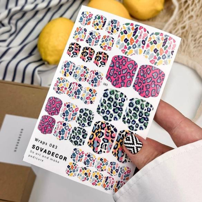 Пленка Sova decor для педикюра #083
