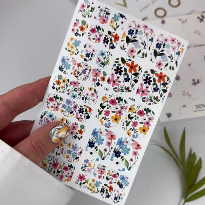 Пленка Sova decor для педикюра #143