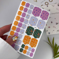 Пленка Sova decor для педикюра #149