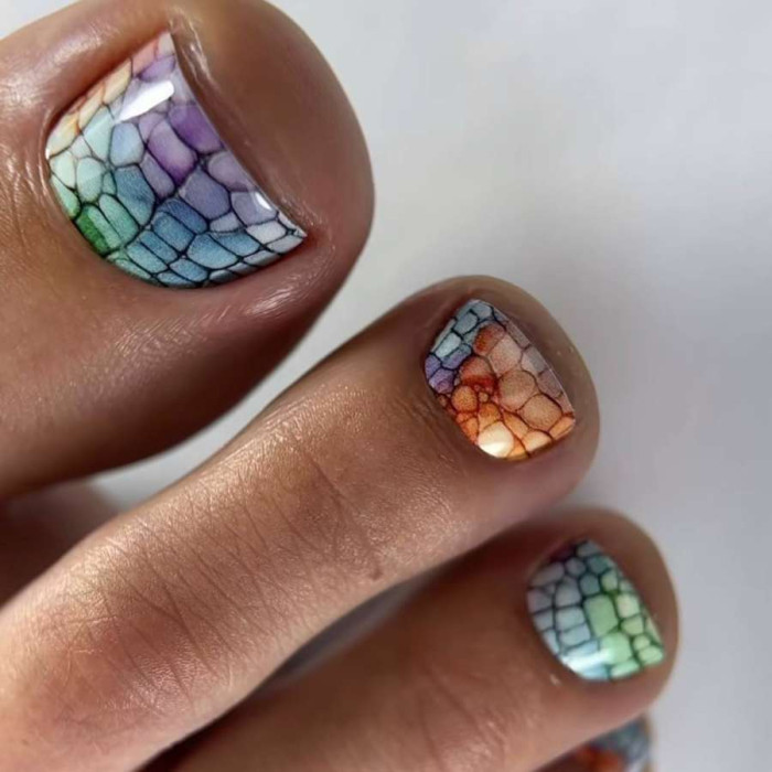 Пленка Sova decor для педикюра #151