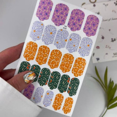 Пленка Sova decor к маникюру #150