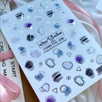 Слайдер-дизайн VS Nails Сombi Foil 036