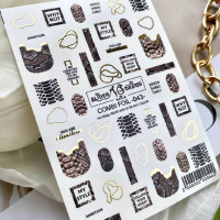 Слайдер-дизайн VS Nails Сombi Foil 043