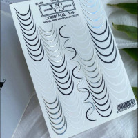 Слайдер-дизайн VS Nails Сombi Foil 129