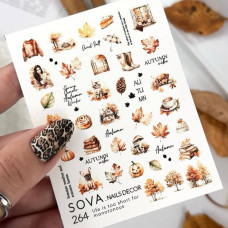 Слайдер-дизайн Sova Decor 264 Autumn & Halloween