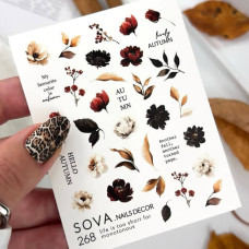 Слайдер-дизайн Sova Decor 268 Autumn Flowers