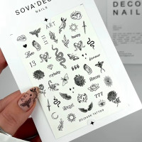 Слайдер-дизайн Sova Decor 271 Dark Tattoo