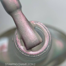 Saga Stamping Paint Chameleon #02 Лак-краска для стемпинга с эффектом жемчужного втирания 8ml