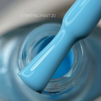 Saga Stamping Paint #20 Лак-фарба для стемпінга Небесно блакитний 8ml