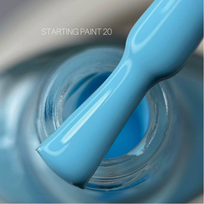 Saga Stamping Paint #20 Лак-краска для стемпинга Небесно голубой 8ml