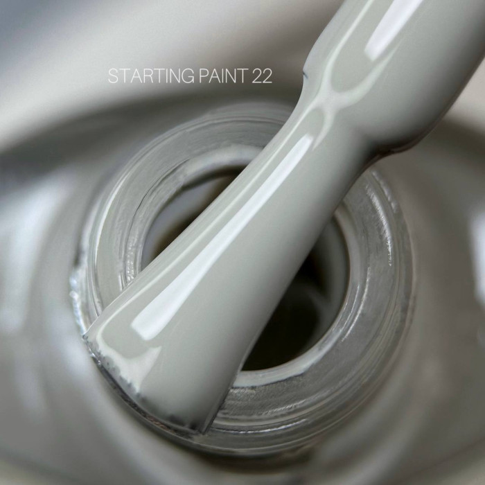 Saga Stamping Paint #22 Лак-краска для стемпинга Светло-серая 8ml