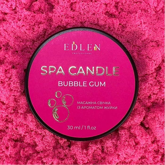 Edlen Spa Candle Bubble Gum Массажная свеча Жвачка 30ml