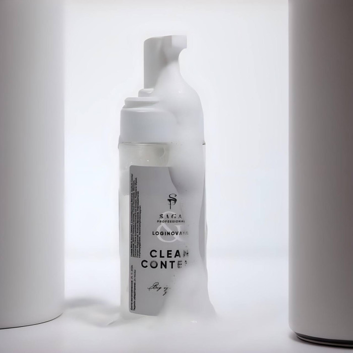 Saga Clean Content Пенка очищающая 150ml