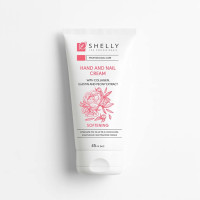 Крем для рук та нігтів з колагеном, еластином і екстрактом півонії Shelly 45ml