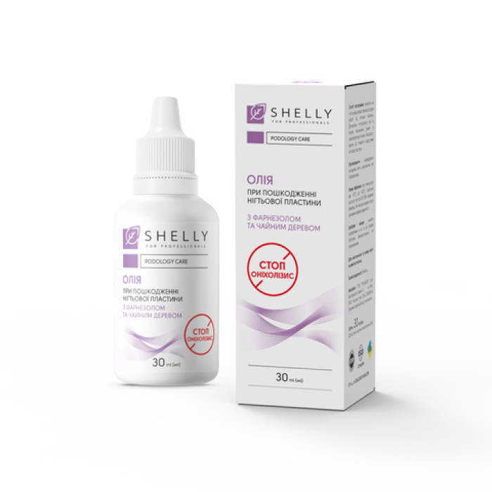 Масло при повреждении ногтевой пластины Стоп онихолизис Shelly 30ml