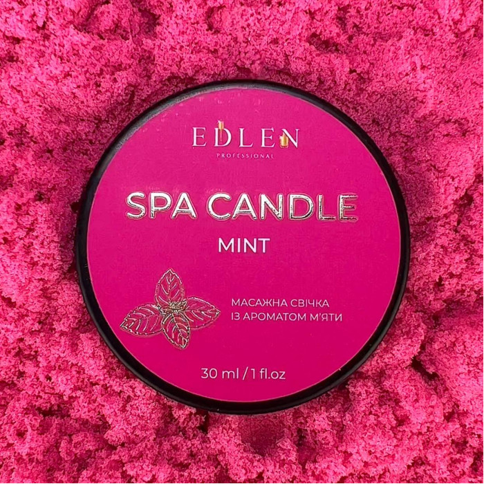 Edlen Spa Candle Mint Массажная свеча Мята30ml