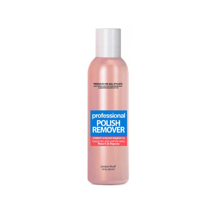 Jerden Proff Polish Remover Средство для снятия лака Манго и персик 200ml