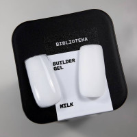 BIBLIOTEKA Builder Gel #02 Milk Гель молочний 30ml